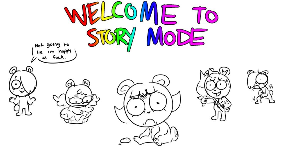 Kymanik5's tweet photo. It’s crazy how we’re never gonna see how the Story Mode ends in Flavor Frenzy https://t.co/xJrscPSA42