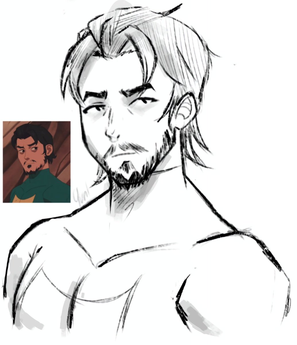 yanyanhare's tweet photo. Some Mark sketches 
#invincible https://t.co/aeHbDphCax