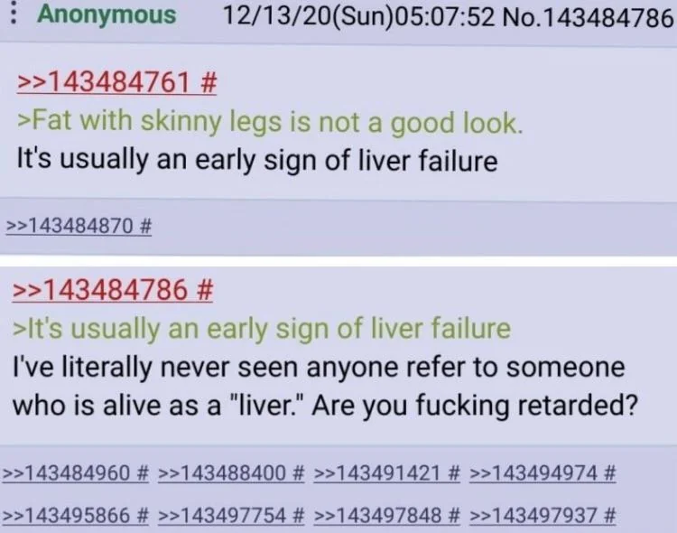 GreenTextRepost's tweet photo. "Liver" https://t.co/iODYedCnK6