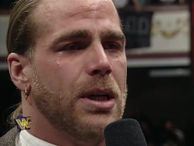 IANdrewDiceClay's tweet photo. "Bret actually suggested that he forfeit the title before going to WCW ... at a time when WWF was getting their ass kicked by WCW. Nothing would have made WWF look weaker at the time. How can anyone defend that?"

Imagine someone doing that in 97. How would they have survived? https://t.co/nxLjt5qRjc