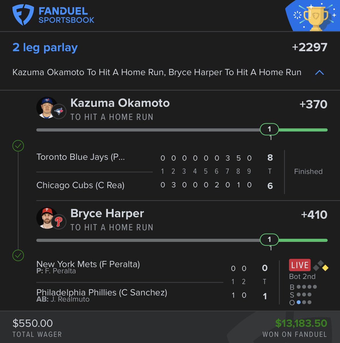 NextLevelBets_'s tweet photo. BLESSING $250 TO 2 PEOPLE WHO LIKE❤️

+2297✅ VIP starts the night off with a W

🚨TONIGHT WILL BE EVEN CRAZIER 

🚨JUST OPENED UP 50 SPOTS OF $5 VIP TO GET ALL PLAYS↙️

https://t.co/ac2Ndutzhh https://t.co/GU42nuYr4M