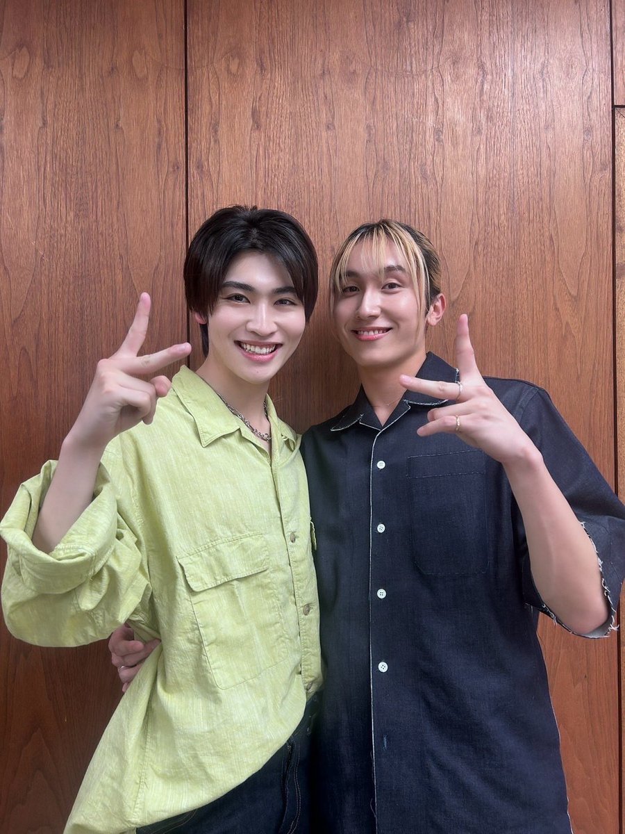 genic_staff's tweet photo. ／
#増子敦貴 #小池竜暉 出演✨
福島中央テレビ「二畳半レコード」
＼

ご覧いただきありがとうございました🤲
郡山思い出マシマシツアー第１弾&アカペラ部をお届け！
来週もお楽しみに❤️🧡

TVerにて見逃し配信中📡
https://t.co/Jxr1lnTPNm

#二畳半レコード @fct2johan #GENIC @atsuki_mashiko @RYUKI_GENIC