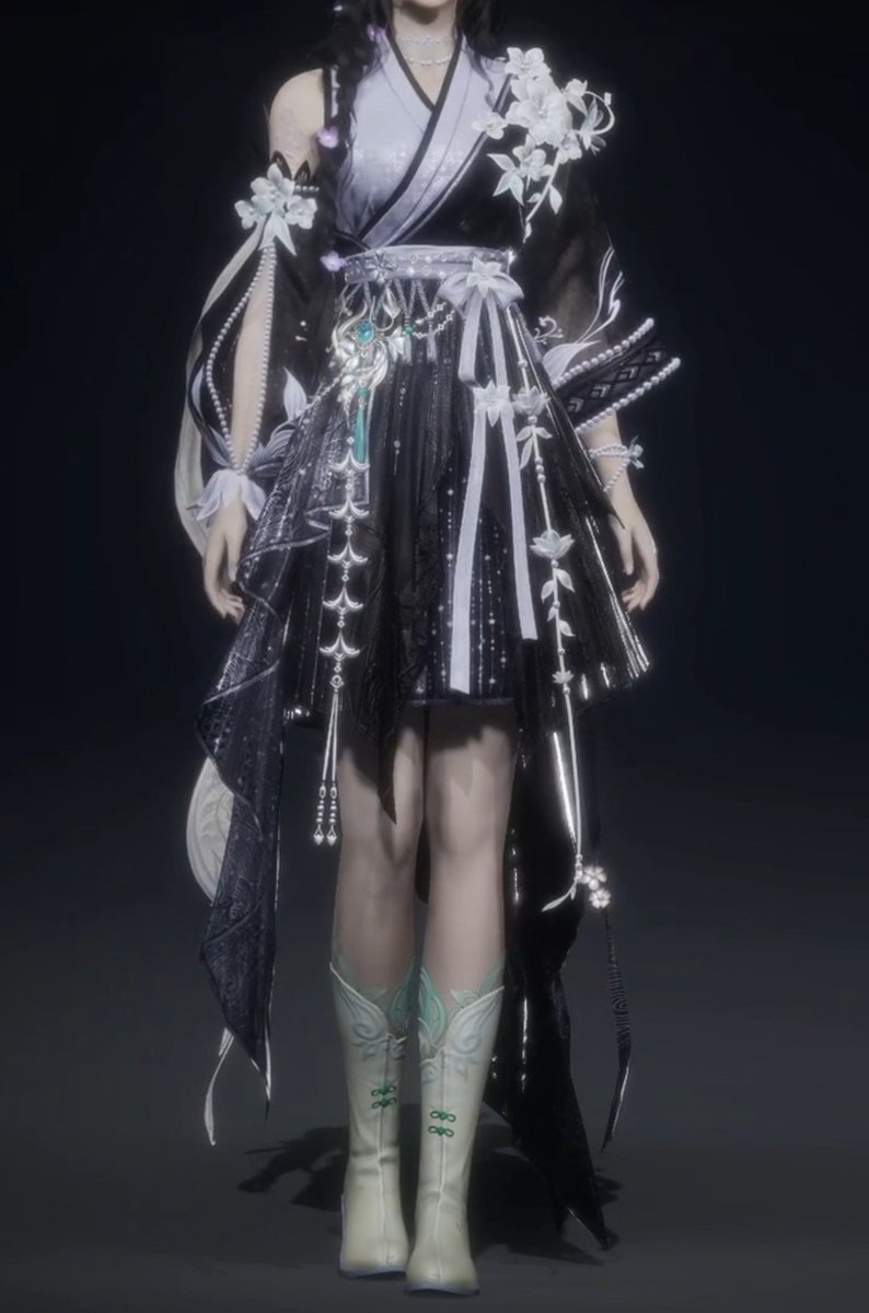 G4Uhevn's tweet photo. Verdant Vow, female BP outfit, even d dye always makes it look more elegant yet cute.
#wherewindsmeet #燕云十六声 #風燕伝 #연운 https://t.co/WFyhfKk01M