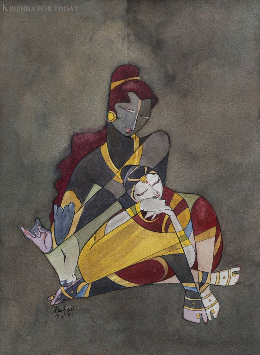 GeetaManika's tweet photo. Radha Kṛṣṇa - Kṛṣṇa for Today ❤️ https://t.co/zeW1p2SvRX