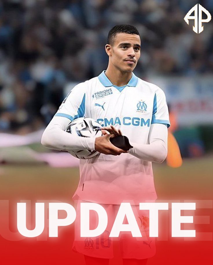 AFCPURE's tweet photo. 🚨Fabrizio Romano has stated that reports linking Arsenal with Marseille forward Mason Greenwood are unfounded. He said there is genuine interest from Italy in Greenwood but added that his understanding is that a move to Arsenal will not happen at this time.🔴⚪❌ https://t.co/K8N8ARnWpG