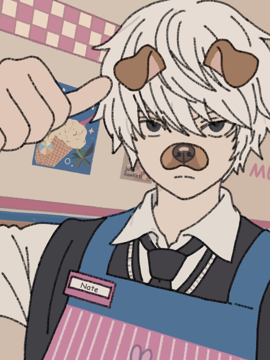 ilawlieti's tweet photo. would you buy ice cream from him?
#DEATHNOTE #Near https://t.co/qCkkdx5czW