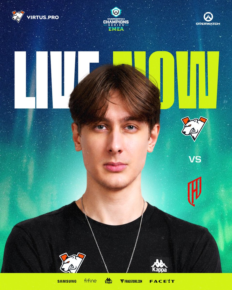 virtusproOW's tweet photo. IT'S GO TIME!

We face @AlQadsiahES on Day 3 of OWCS Stage 2 EMEA NOW!

#GOGOVP | #OWCS https://t.co/y5KnM1pA5C
