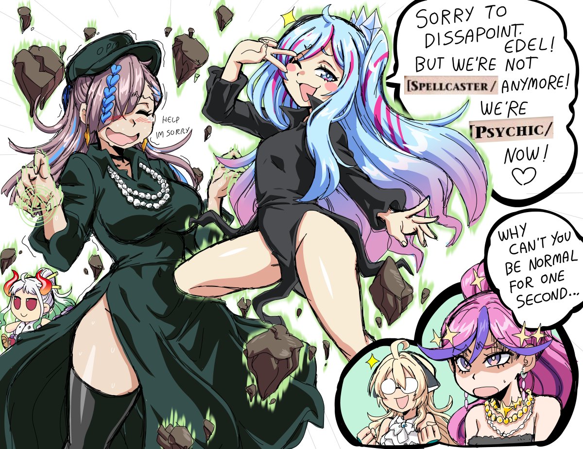 bocodamondo's tweet photo. goated voice cast for the Witchcrafters
#OCGファンアート https://t.co/Iob8dBmyJZ