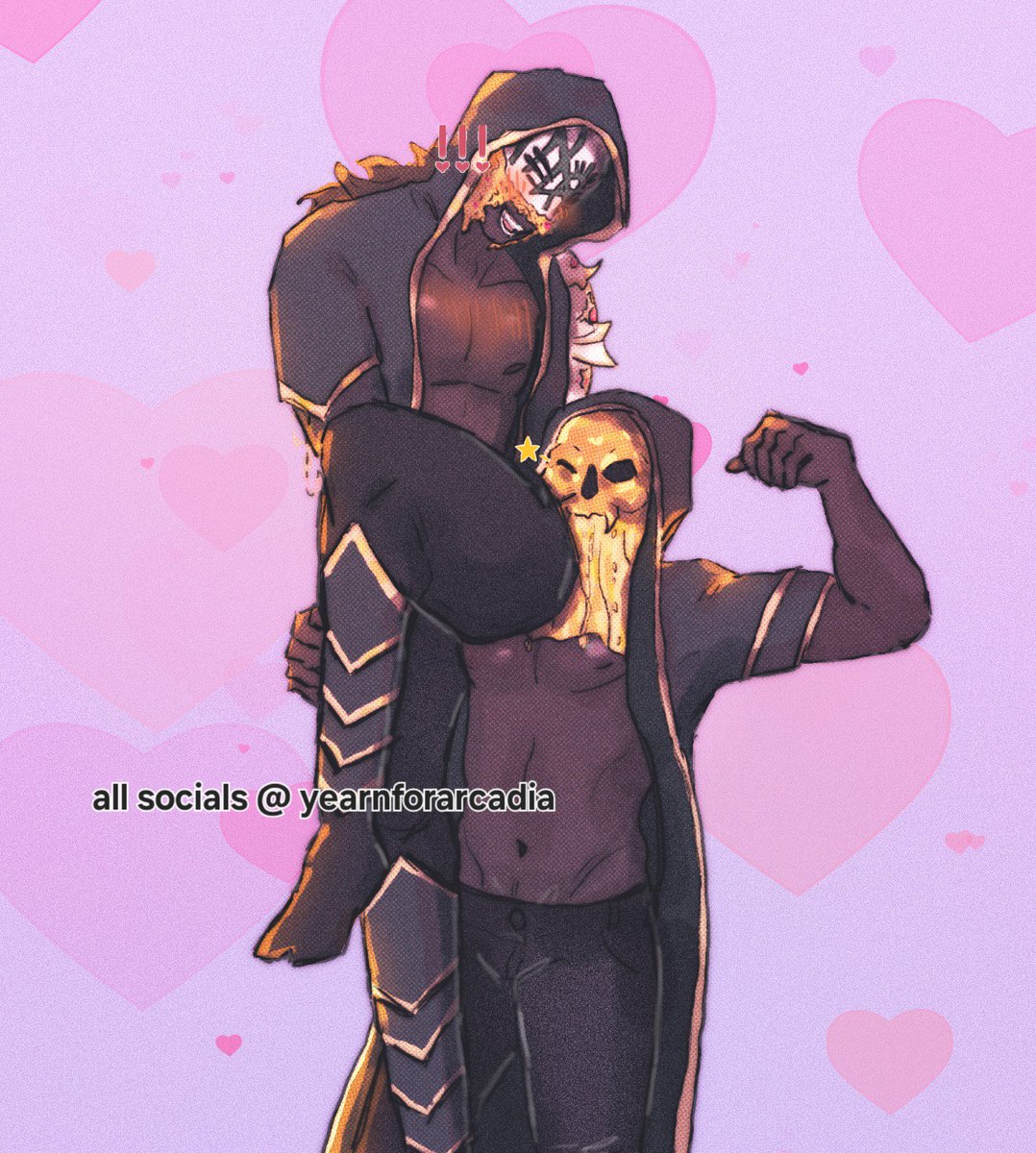 yearnforarcadia's tweet photo. Twossel 🙂‍↕️
(I don't know what a consistent art style is lmao) https://t.co/TnoEW76B2w