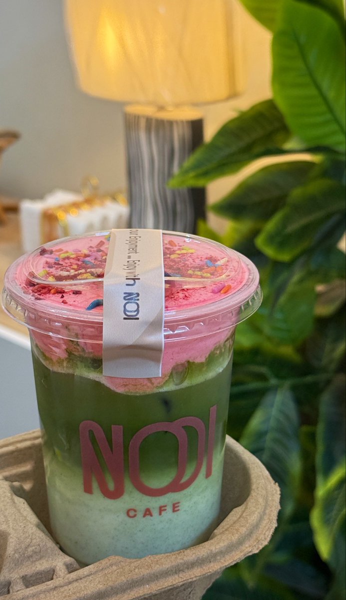 AlMoslmani's tweet photo. Okay, but first matcha🍵🩷 https://t.co/cFZwe8BAaj