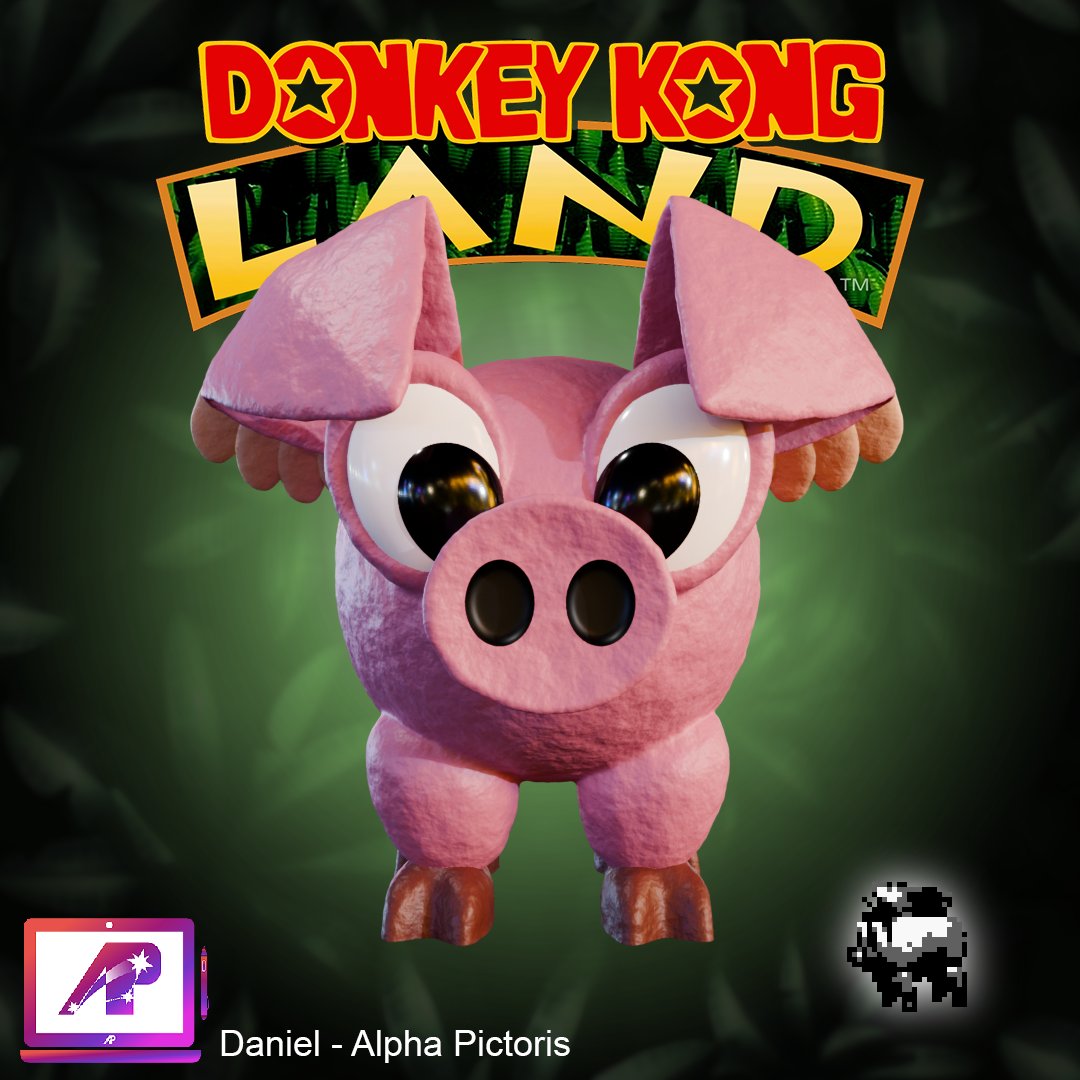 Alpha_Pictoris's tweet photo. 🐖🪽 Donkey Kong Land Hogwash and Swirlwinds vertex colors • 3D files
➡️ Download 3D print model: https://t.co/lHyMKS3Jtx
💡 Designed by AlphaPictoris

@cults3d #3DPrinting #3DPrinter #Printable #STLfile #donkeykong #nintendo #pig #3dart #freemodel https://t.co/4OTmbWOaF1