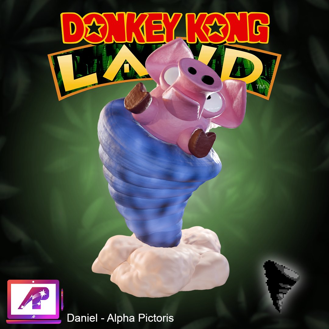 Alpha_Pictoris's tweet photo. 🐖🪽 Donkey Kong Land Hogwash and Swirlwinds vertex colors • 3D files
➡️ Download 3D print model: https://t.co/lHyMKS3Jtx
💡 Designed by AlphaPictoris

@cults3d #3DPrinting #3DPrinter #Printable #STLfile #donkeykong #nintendo #pig #3dart #freemodel https://t.co/4OTmbWOaF1