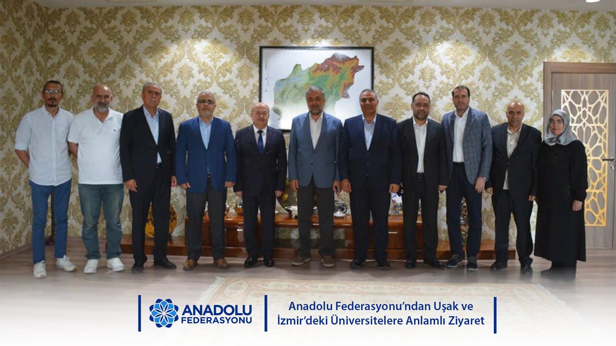 anadolufdrsyn's tweet photo. Anadolu Federasyonu heyeti, Uşak Üniversitesi ile İzmir Katip Çelebi Üniversitesi’ni ziyaret ederek sivil toplum ve akademi iş birliğinin toplumsal dayanıklılıktaki rolünü ele aldı.

📰📌Haberin detayları için:
https://t.co/zcMSsezQZ0

#anadolufederasyonu #stk https://t.co/fC7Fb6oMWD