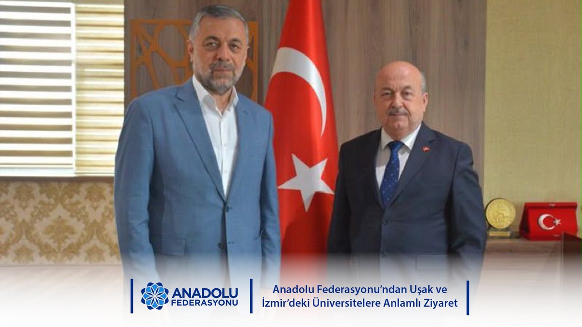 anadolufdrsyn's tweet photo. Anadolu Federasyonu heyeti, Uşak Üniversitesi ile İzmir Katip Çelebi Üniversitesi’ni ziyaret ederek sivil toplum ve akademi iş birliğinin toplumsal dayanıklılıktaki rolünü ele aldı.

📰📌Haberin detayları için:
https://t.co/zcMSsezQZ0

#anadolufederasyonu #stk https://t.co/fC7Fb6oMWD