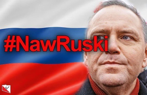 GMozdzynski's tweet photo. @ArturoGavito @gregor100377 To niestety nie błąd, a wyrachowane posunięcie @NawrockiKn na korzyść, w imieniu i dla putinowskiej roSSji. Nawrocki to opłacana (pośrednio oczywiście) przez roSSję #PiSda, pisdecki aparatczyk oddelegowany na fotel, z którego ma demolować Polskę, osłabiać Ukrainę, niszczyć UE. https://t.co/mfBIoElMao