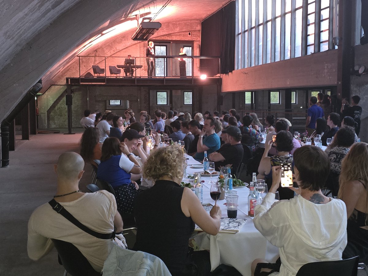clesaege's tweet photo. Classical music in an old plywood factory @JoinFutura. That is really the Berlin's vibes. https://t.co/iqxYOaYHsr