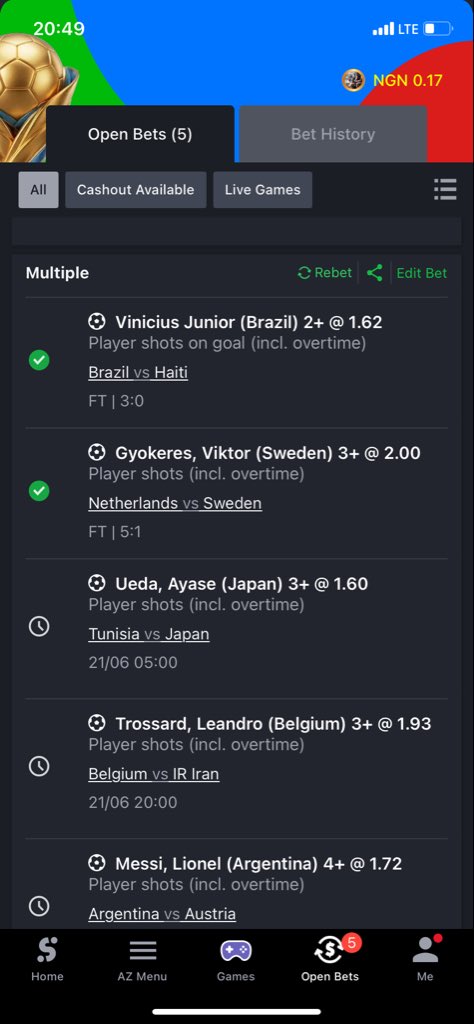 HenriPicks's tweet photo. Who needs the remaining code?

#sportybet #worldcup #fifa https://t.co/lr3FgeaVzZ