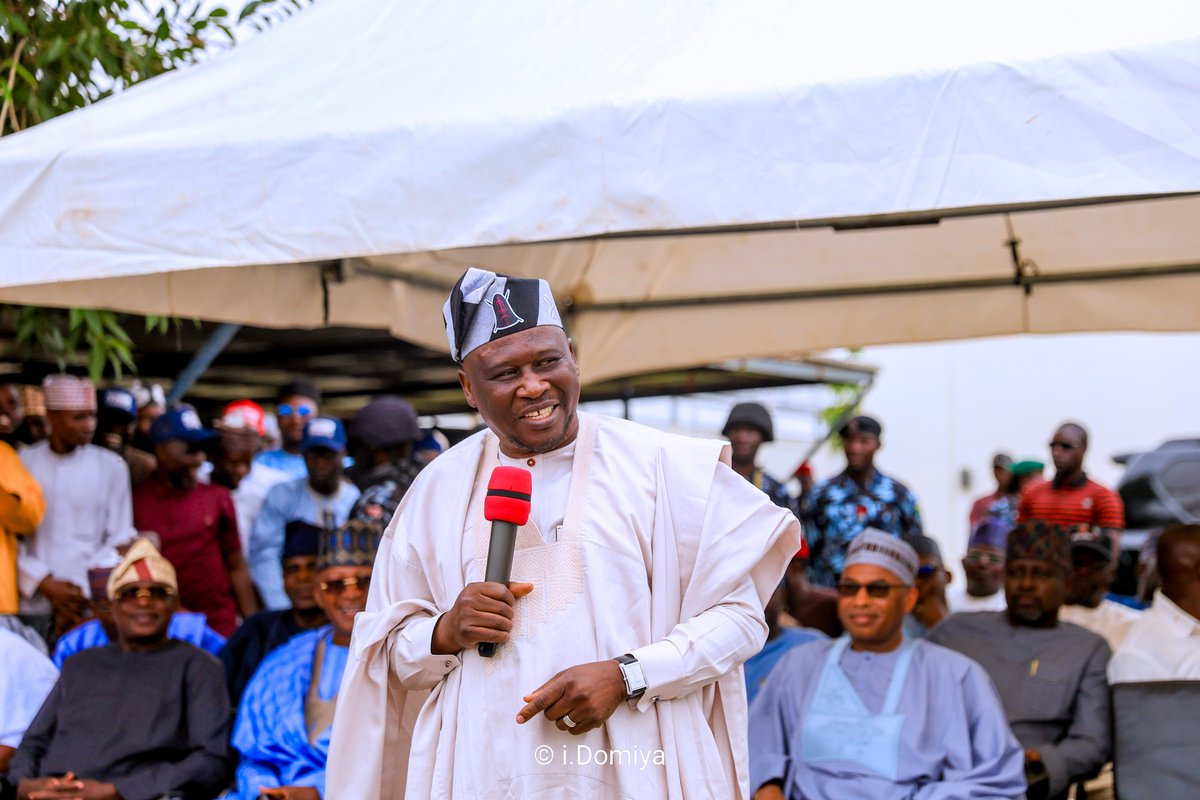 GovernorAUF's tweet photo. Today in Mubi, we engaged stakeholders from Mubi North, Mubi South and Maiha. I appreciated their call for me to represent Adamawa North in the Senate and assured them that, when the time comes, I am prepared to provide strong, purposeful and result-driven legislative representation that will advance the interests of our people. 

I also made it clear that we will mobilize effectively to deliver overwhelming support for President Bola Ahmed Tinubu while sustaining the pace of development, peace and prosperity across Adamawa.
