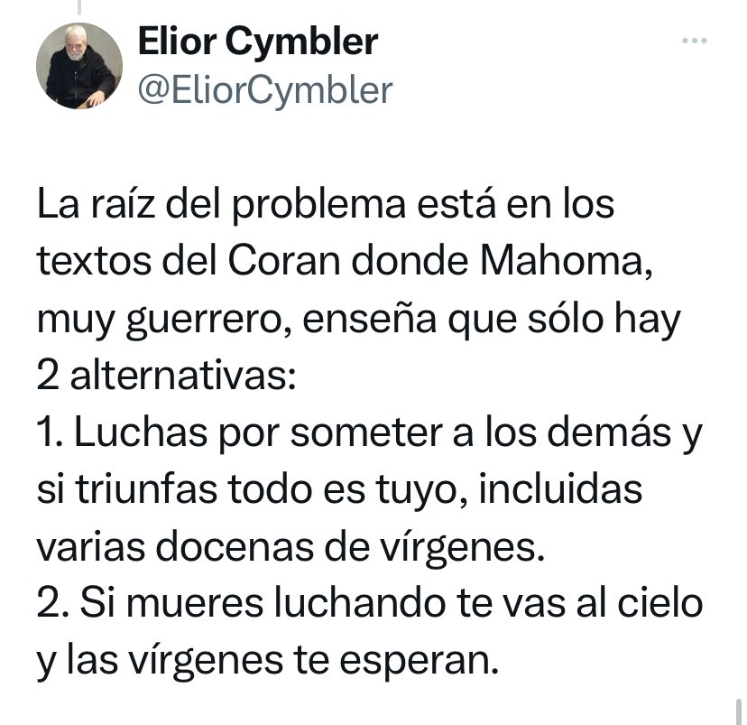AntonofTab's tweet photo. @carlVlderon @liderfiscal 57 países invadidos por el islam. Miles de atentados en todo el mundo perpetrados por musulmanes. Record de vi0laciones en Europa perpetradas por musulmanes. Niñas de 10 años obligadas a casarse con palurdos de +50, por musulmanes. Pero tu problema son los judíos https://t.co/LaLJSJn4Bb