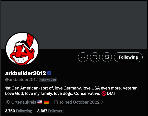 JayJosephVet's tweet photo. A US Army Veteran is looking to expand their support system and connect with more friends:

@arkbuilder2012

Let's come together and make a difference in their journey! https://t.co/87QYfkfZTa