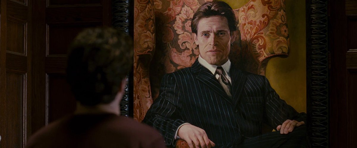 HubPointless's tweet photo. When I saw Spider-Man 3 in theatres and it got to this painting, some kid blurted out "Dats da Gween Gobwin" and the whole theatre laughed https://t.co/2kVpNTvLR4