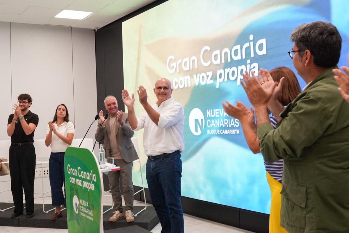 abcdaryo's tweet photo. 🇮🇨 @NuevaCanariasBC da un nuevo paso en Gran Canaria con la constitución de su primera dirección insular, reivindicando una isla con voz propia y un proyecto centrado en el autogobierno y la justicia social. ¡Mucho acierto en esta nueva etapa! 👏 https://t.co/0JFCBY1lE0