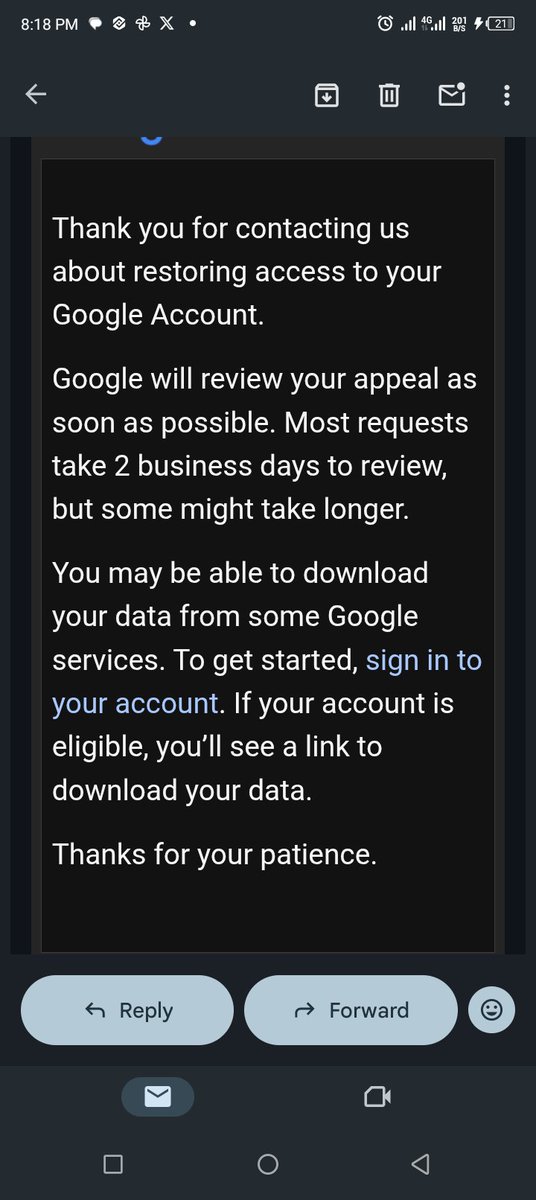 NGWUTAOBINNA's tweet photo. Tonight hurts.

For months, I've been building my YouTube channel, Busy Busy Brain Hub. Hours of research, editing, and creating content. Sometimes 8 to 9 hours for a single video.

Today, I tried to log in and discovered the Google account linked to the channel had been blocked https://t.co/Be4AzRq6Ev