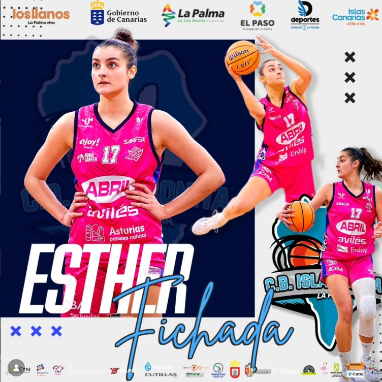 CompeticionFEB's tweet photo. 🚨 Mercado #LF2: El nuevo proyecto del CB Isla Bonita sigue tomando forma

▶ Otros cuatro rostros confirmados en los últimos días

✅ Blanca Manivesa - @cbislabonita 
✅ Anna Dénes - @cbislabonita
✅ Elena Escuder - @cbislabonita 
✅ Esther Sevilla - @cbislabonita https://t.co/Ghga8fKxXS