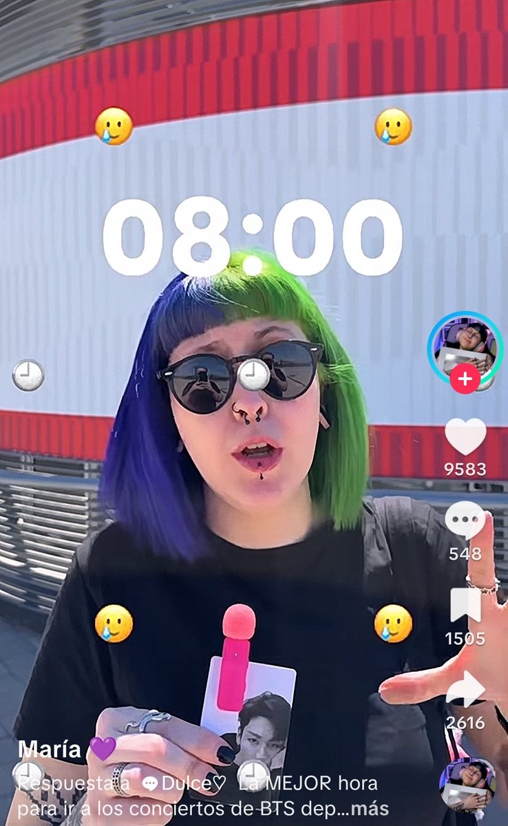blue ๋࣭ ⭑☾ ARIRANG in Madrid tweet media