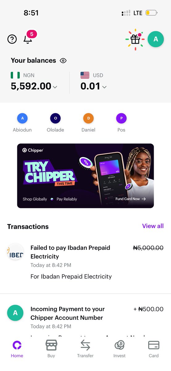 Soundmind_02's tweet photo. I made another deposit of 5000 naira and the USD account balance mysteriously increased again. 

Wtf are you people doing, https://t.co/zANIz1h3iW