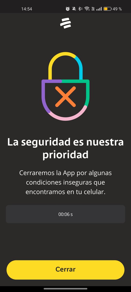 WilliamAvella's tweet photo. Punto negativo para @Bancolombia que cada vez que tiene una actualización en su app, debo desinstalar, instalar y configurar de nuevo las claves. https://t.co/viSdpNJ93H