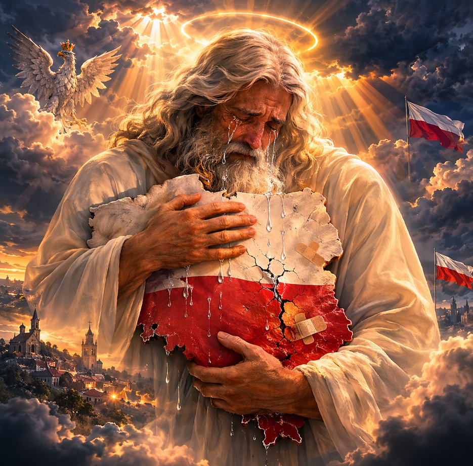 JM2scorpion's tweet photo. Dobranoc Prawi ‼️
Dzisiaj smutek zagościł w moim ❤️
Okazało się jak głębokie są podziały i jak mocno niektórzy potrafią deptać narodową godność, byle przypodobać się obcym salonom 😢. 
Ale jest nadzieja w Panu Bogu, Panu Prezydencie i w Naszej sile 💪.
Spokojnej, dobrej nocy ‼️ https://t.co/s1O6pruz9R