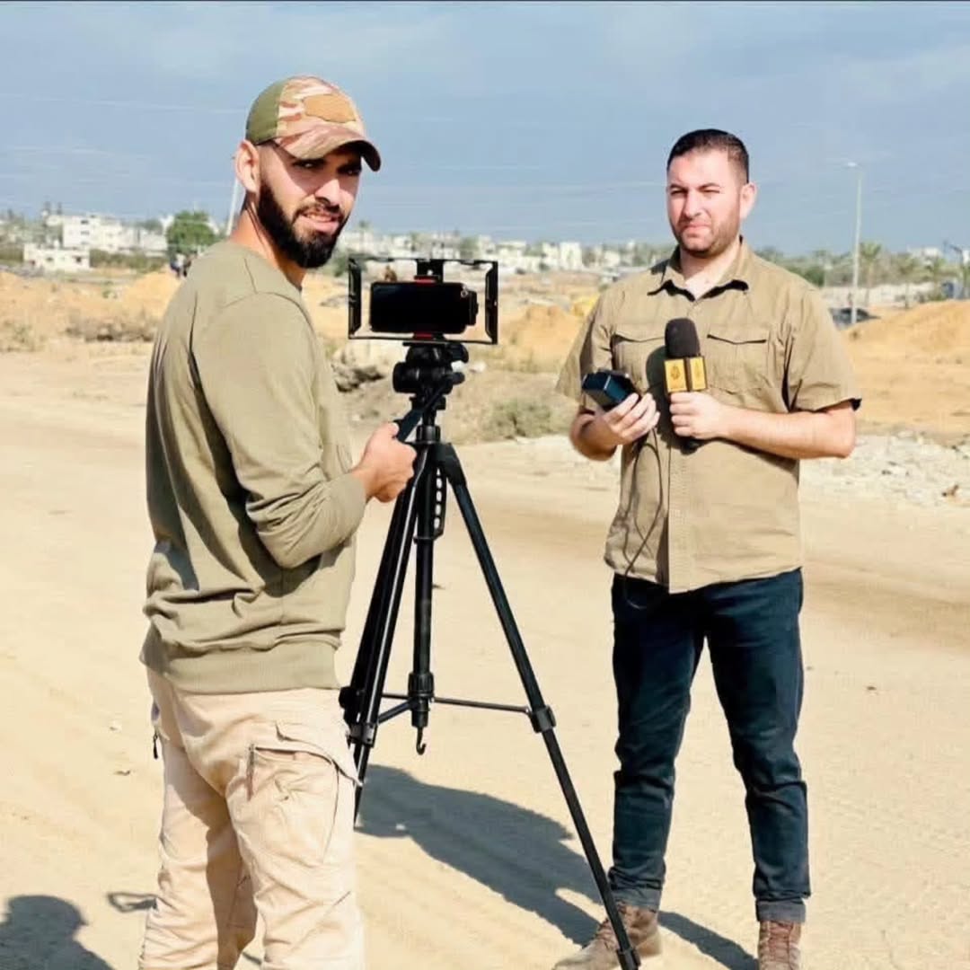 Timesofgaza's tweet photo. Al Jazeera Mubasher cameraman Ahmed Washah was killed in an Israeli airstrike. He was the brother of journalist Mohammed Washah, who was assassinated by Israel several months ago. https://t.co/yOntV827Sq