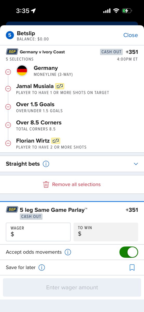 ray62774's tweet photo. @MerlinOnWeb3 Easy win? Let me know what you guys think of this parlay. https://t.co/vputx7VFyr