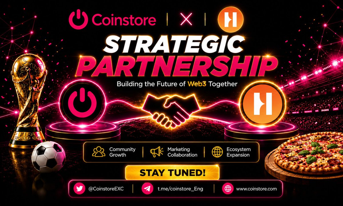 distinctmessi's tweet photo. 🍕 Football fever is rising as we march toward FIFA World Cup 2026!
At the same time, @HUMOToken is driving blockchain-powered financial accessibility, making digital payments more practical for everyday users.
Together with @Coinstoreexc
 #PizzaDayFIFA2026 #HUMOWeb3 https://t.co/fBzctKQQGK