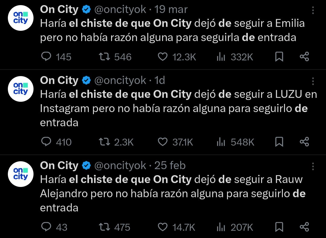 antomarcelloni's tweet photo. @oncityok no digo que te vuelvas a cambiar el nombre, pero es momento de renovarse pa https://t.co/ntCd7lYunj
