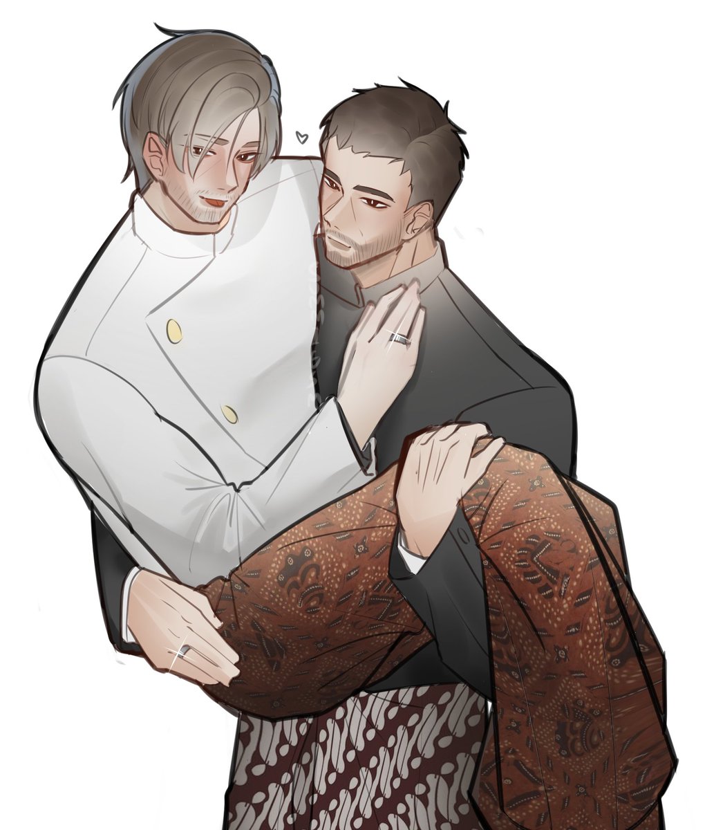 Summiesm's tweet photo. Javanese traditional marriage (8x9) #chreon #ResidentEvil #REBHFun https://t.co/pyqYTWfVHG