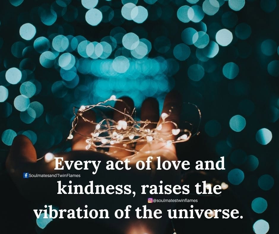 TwinSoulslove's tweet photo. Every act of love and kindness, raises the vibration of the universe.
#iloveyou #loveyou #LoveWins #lovealways #lovealwayswins #eternalflame #lovequote #lovequotes #lovequotesandsayings https://t.co/YYsi1fYyMr