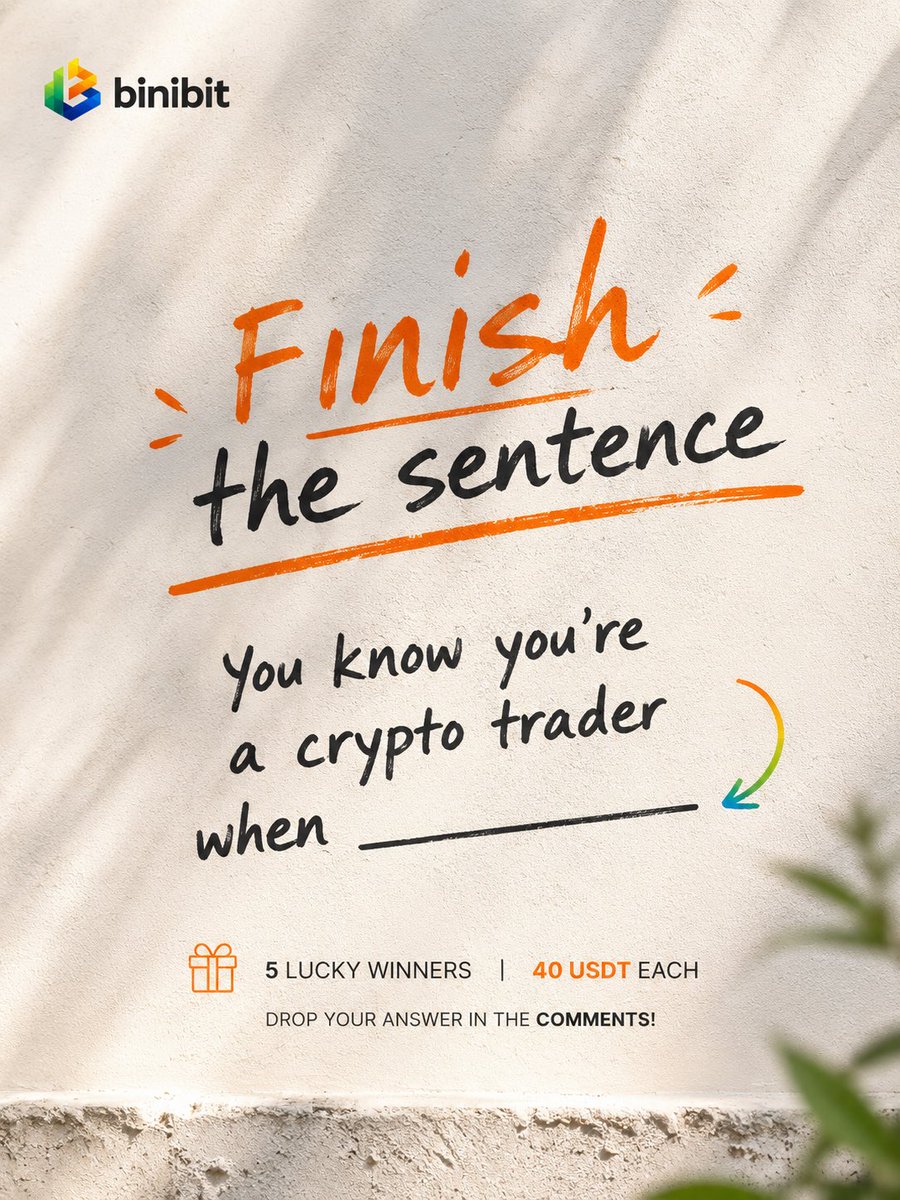 BinibitCrypto's tweet photo. GIVEAWAY ALERT https://t.co/GP1A9wxJUZ