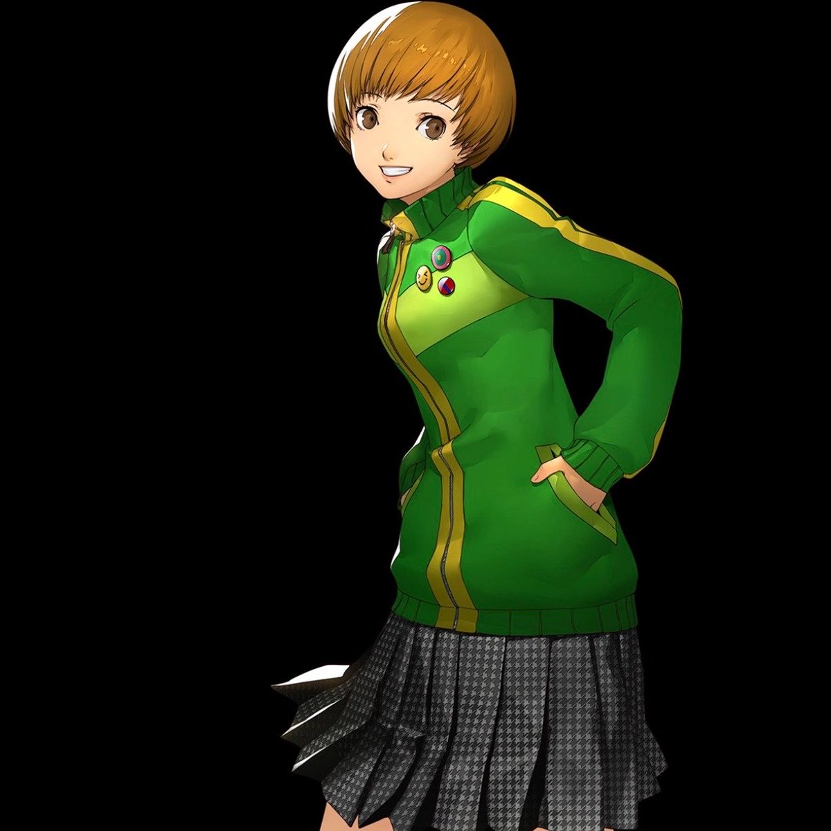 Did_You_Know_VA's tweet photo. Chie Satonaka from Persona 4 Revival has the same voice actress as Nobara Kugisaki from Jujutsu Kaisen.
#Persona4Revival 
#JujutsuKaisen

Voiced by Anne Yatco https://t.co/7Y7ymGy8A7