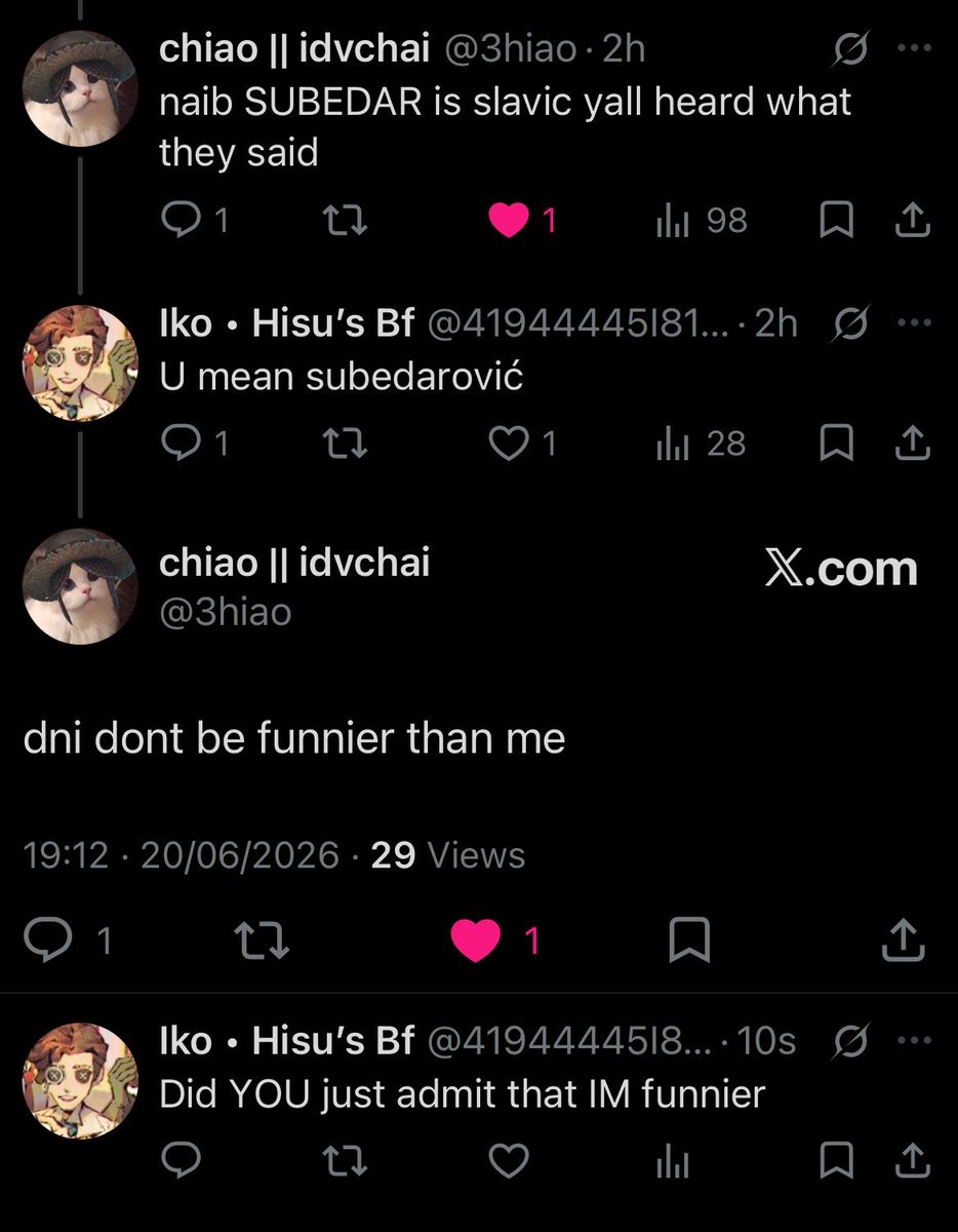 Iko • Hisu’s Bf (@41944445I8131) / Posts / X