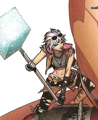 DailyMutantsX's tweet photo. Today’s Mutant of the day is Mulholland “Holly” Black!

First Appearance: The Order #1 (July 2007)

Created by: Matt Fraction &amp; Barry Kitson

Powers: Holly’s power creates a psychic connection with Los Angeles; by recalling events in the city she manifests different abilities! https://t.co/GFdyrYPLBa
