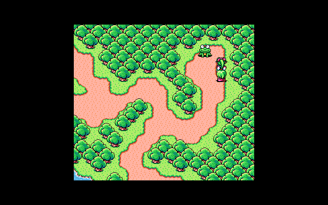 PC98_bot's tweet photo. Usagi na Panic 2 // Softec // PC-98 // #pc98 #Softec https://t.co/CYj7UcjFP7
