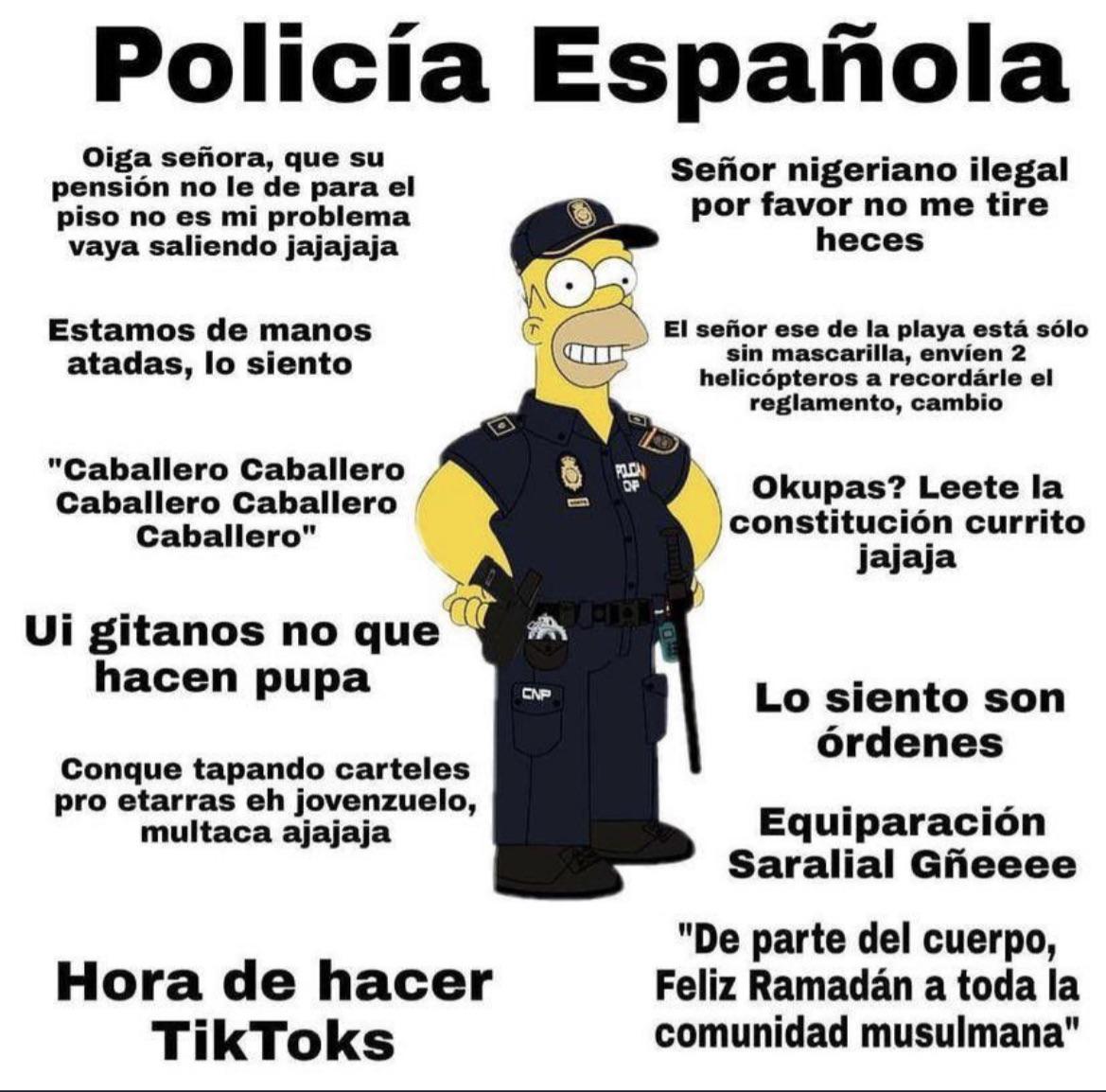 dlr8855's tweet photo. @ufpol La PN dais puta pena desde que os compro a todos el PSOE. https://t.co/ydmp6EEAbt
