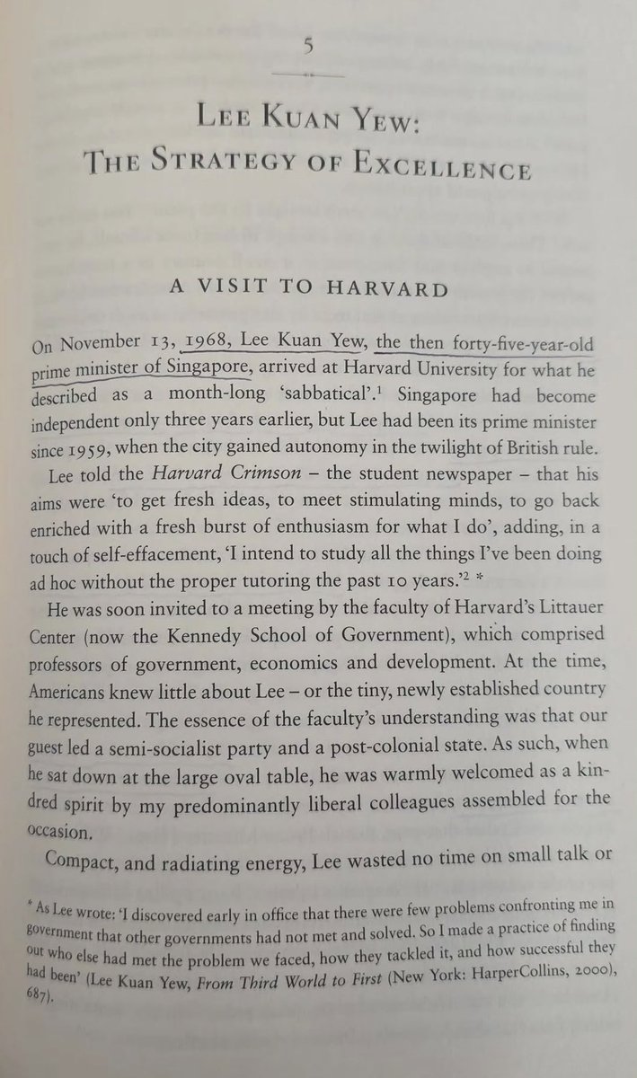 mfernandezariza's tweet photo. Leyendo sobre una visita de Lee Kuan Yew a Harvard en 1968, me llamaron la atención varias reflexiones que siguen siendo relevantes hoy.

Frente a los debates ideológicos de la época, planteó que el desarrollo de una nación debía partir de un análisis objetivo de la realidad, de la defensa de sus intereses estratégicos y de la capacidad de tomar decisiones pensando en el largo plazo. Pero, sobre todo, destacó que el principal recurso de un país no son sus riquezas naturales, sino la calidad de su gente.

Esa visión nos recuerda que las sociedades avanzan cuando sus ciudadanos participan, se informan y asumen con responsabilidad las decisiones que definen su futuro. 

Por eso, mañana es un día importante. Votar es una forma de contribuir a la construcción de las instituciones, el liderazgo y el rumbo que queremos para nuestro país.