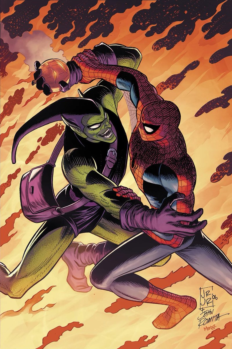 DariushSeif's tweet photo. Art so good somebody commissioned him recreate it with his father on the inks, and Marvel later used it as a cover https://t.co/K0R9pRuWTI