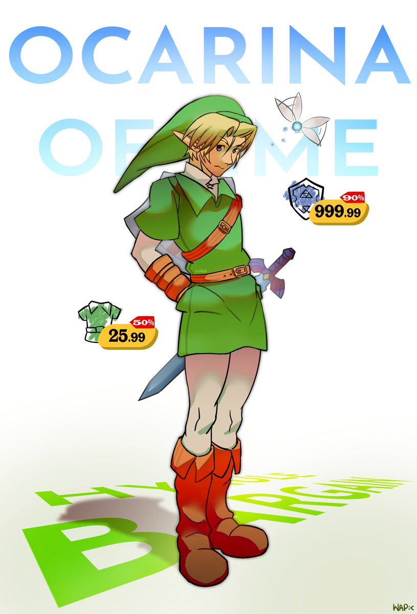 wapkun's tweet photo. sale! #OOT #TLOZ https://t.co/aGvkjJMMaf