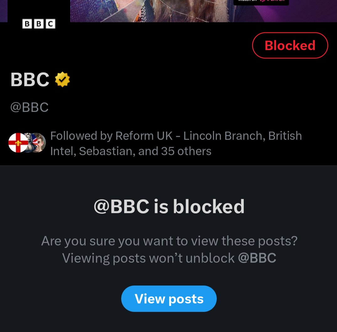 BenGrahamUK's tweet photo. @GBPolitcs @Telegraph Simple solution.

Block BBC, ITV and Channel 4.

You'll never see them on your timeline again. https://t.co/GnEE8yPTOI