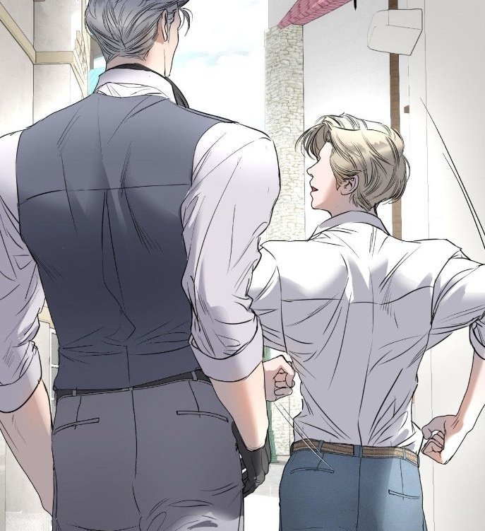 otomesylus's tweet photo. Em minha espera até o anúncio do manhwa de Run away If you can, Ian e Benjamin, entregam referente ao visual do meu casal Nathaniel Chrissy, a diferença de altura é o que me chama atenção e principalmente o Ian que é semelhante ao meu platinado favorito ❣️
#IansBinding #얀의결박 https://t.co/FtKkpRmHCx