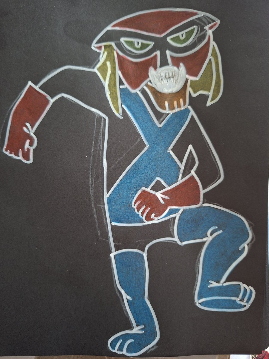 3xp3luca's tweet photo. Probando el nuevo marcador blanco para los bordes de mis dibujos
#brak
#joker
#spaceghost
#funkyphantom
#traditionalart
#art
#whiteart
#fanarts
#draw
#artists https://t.co/pamIipmht6
